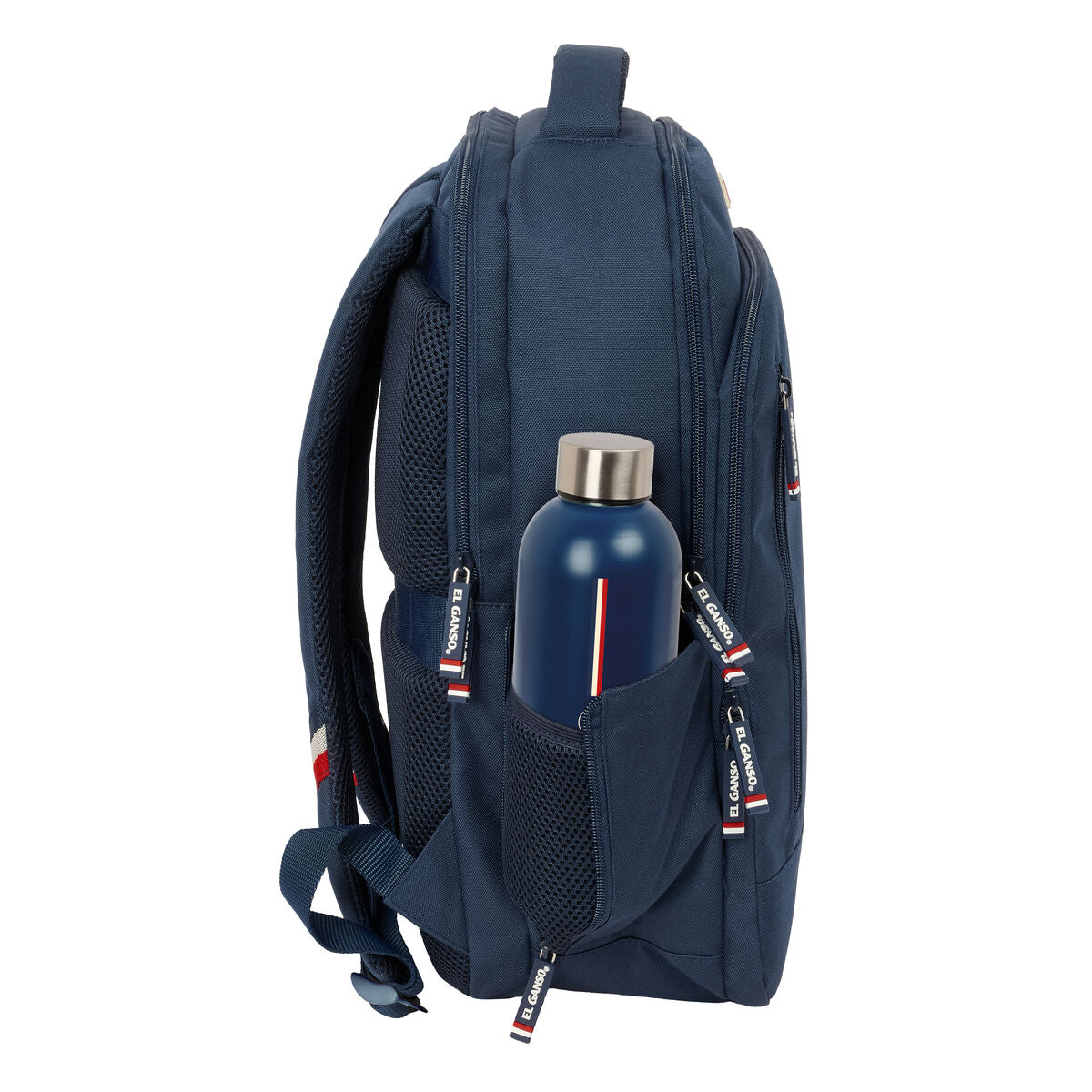 Rucksack für Notebook & Tablet mit USB Ausgang El Ganso Eclipse Dunkelblau