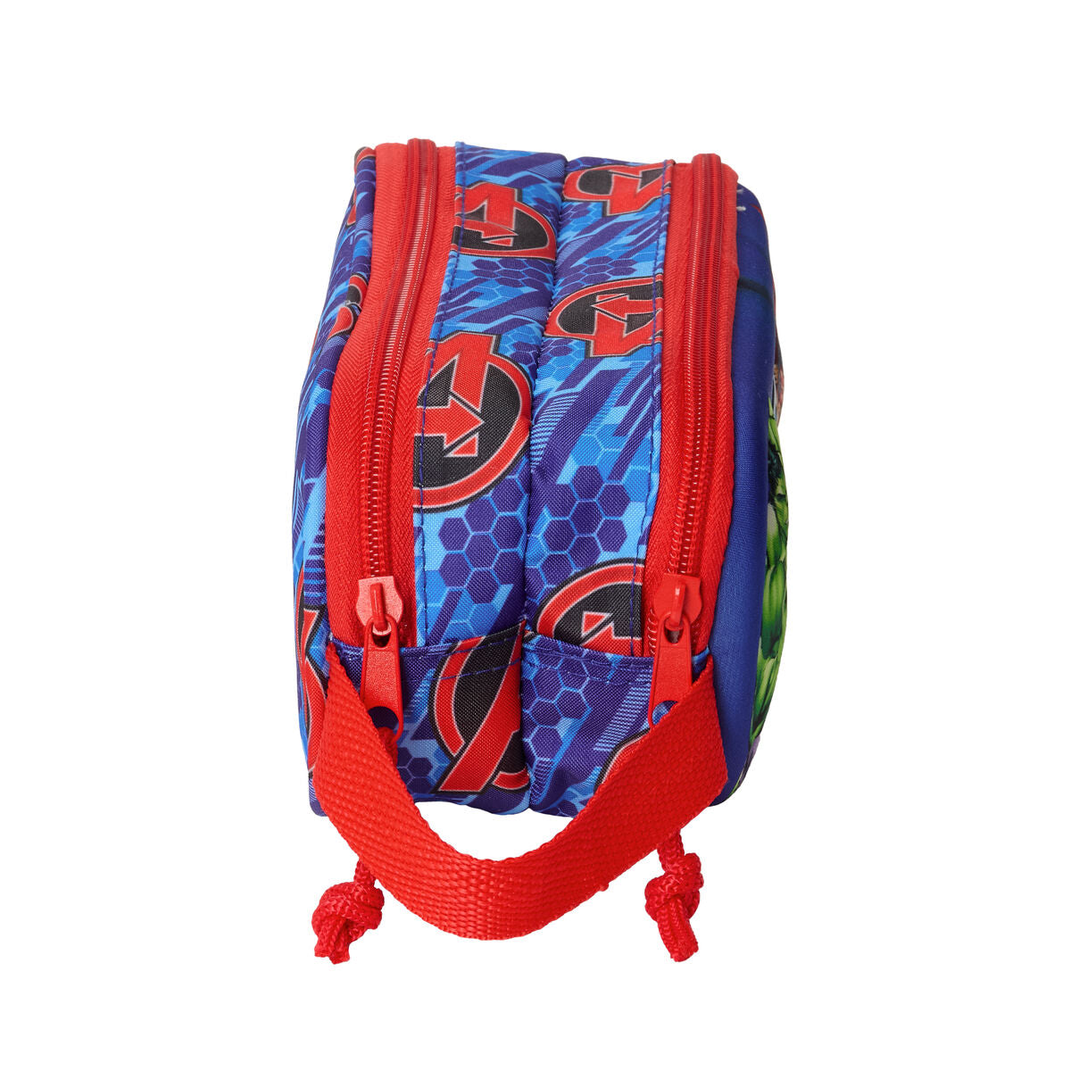 Double Carry-all The Avengers Rot Dark Blau 21 x 8 x 6 cm 3D – Produktbild 2