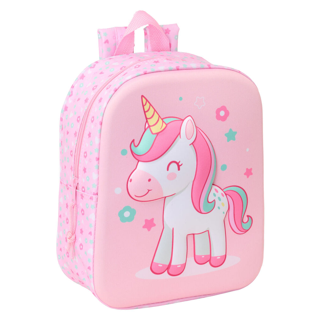 Safta Kindertasche Rosa 3D