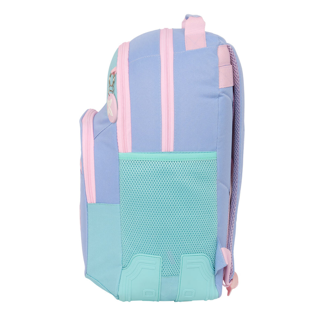 Munich Schultasche Mellow Blau Rosa Celeste