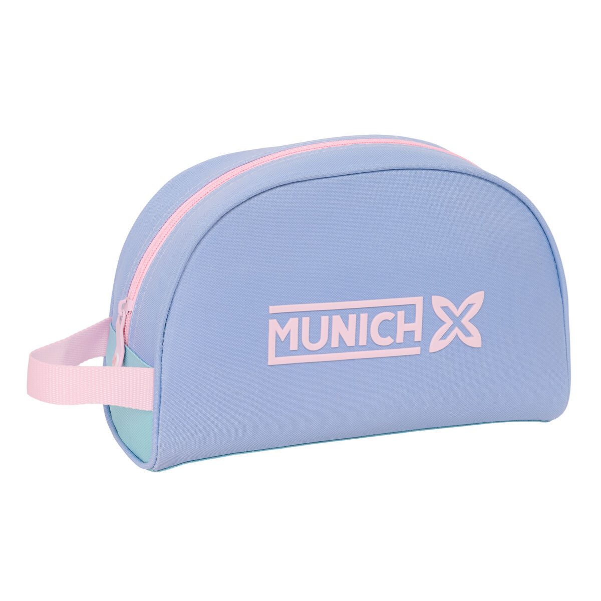 Munich Reise-Kosmetikkoffer Mellow Blau Rosa Sky Blau