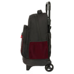 Munich Schulrucksack mit Rollen Vulcan Schwarz