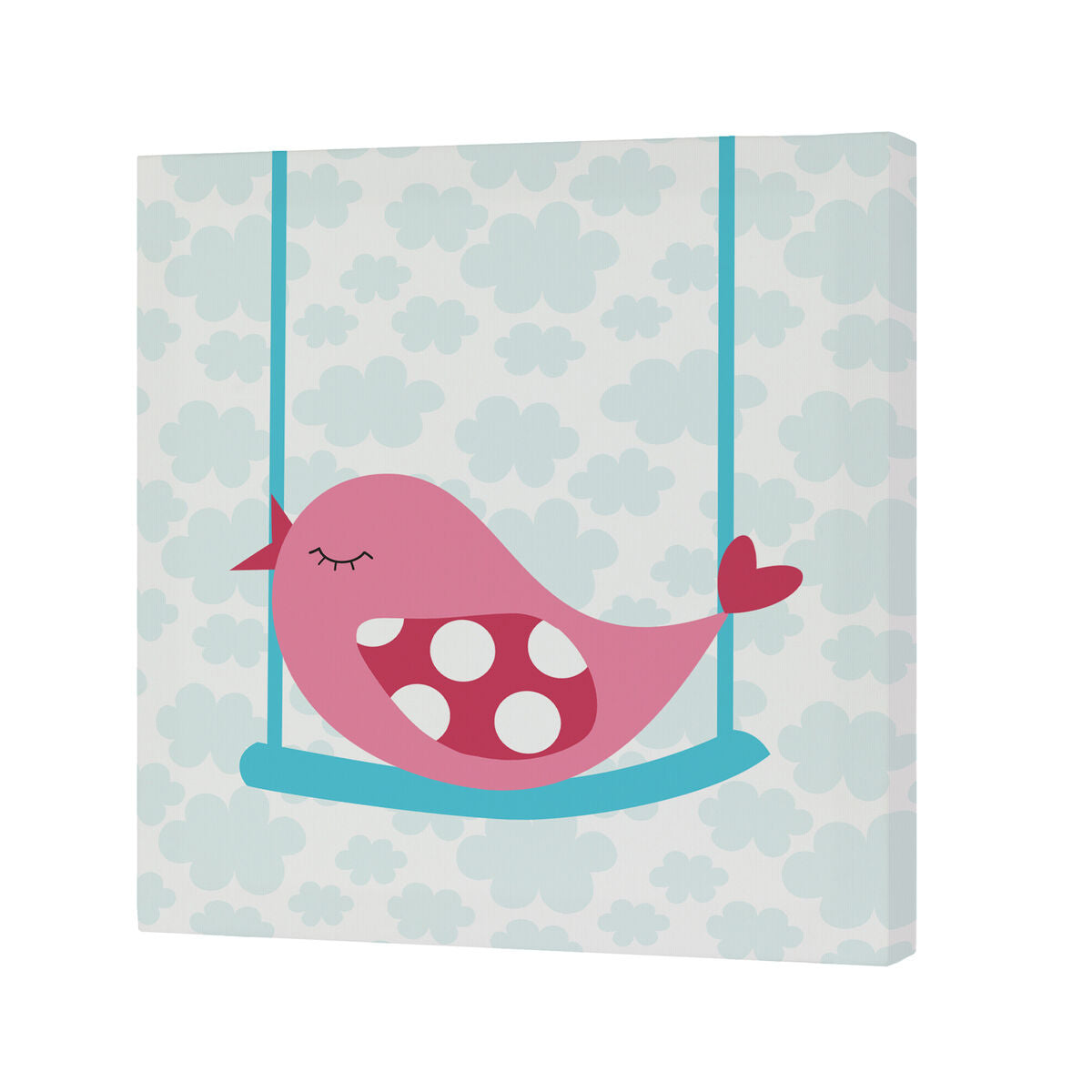 Canvas HappyFriday Mr Fox Little birds – Produktbild 1