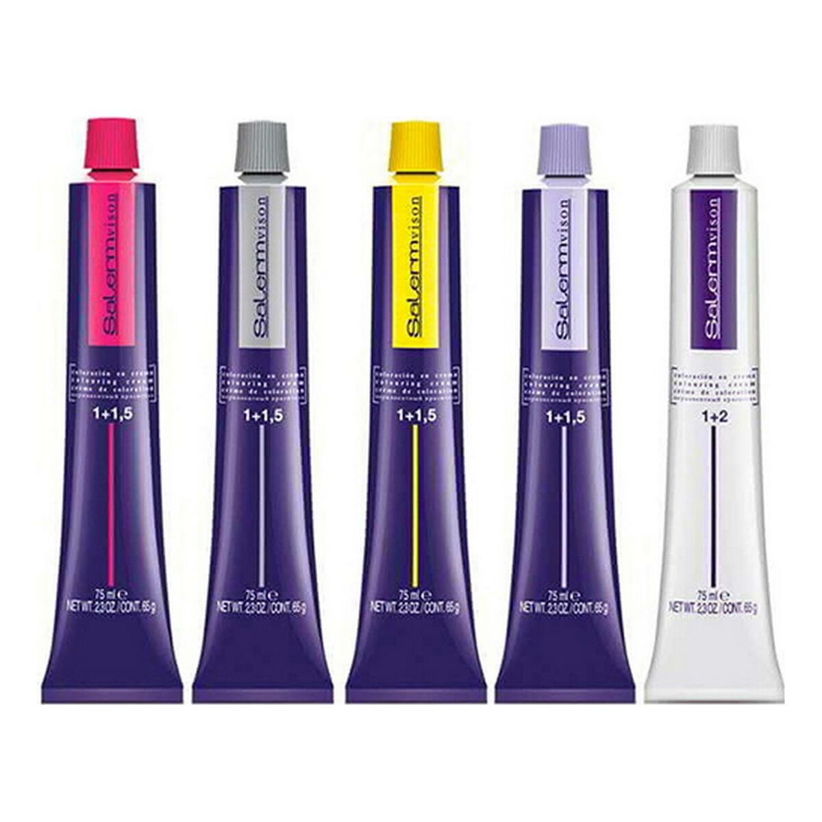 Permanent Dye Salermvison Salerm Salermvison Fc9 (75 ml) – Produktbild 1