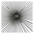 Wanduhr Metall