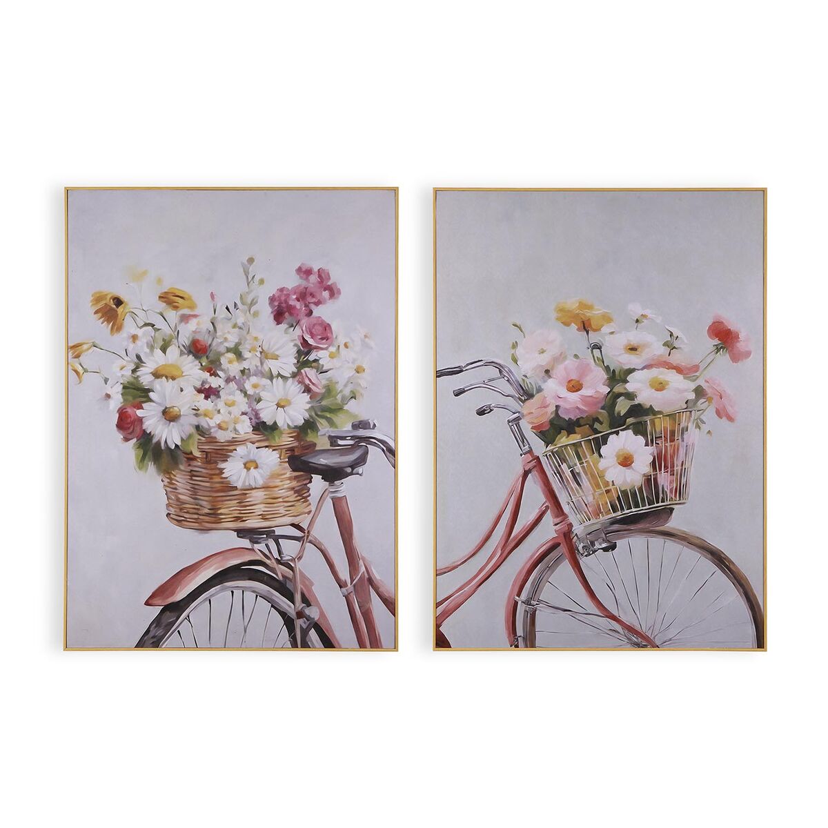 Painting Versa Canvas 2,5 X 60 X 50 CM Bicycle – Produktbild 1