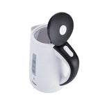 JATA Kettle Weiß Schwarz 2200 W Edelstahl Stahl Kunststoff 1 L
