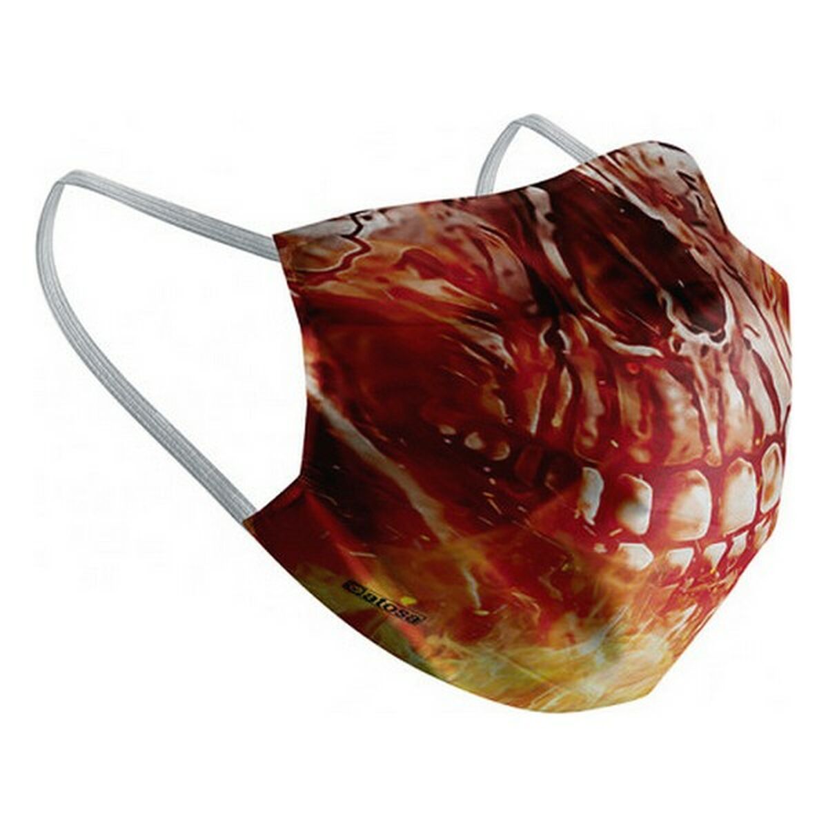 Hygienic Reusable Fabric Mask Adult Male Demon – Produktbild 1