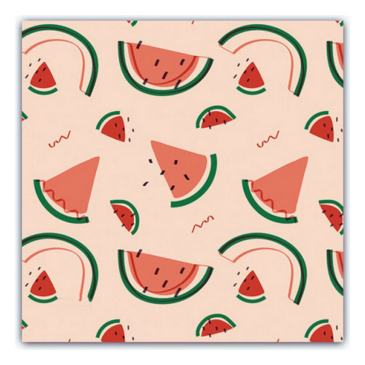 Wiederverwendbare Stoffmaske 10-12 Jahre Watermelon