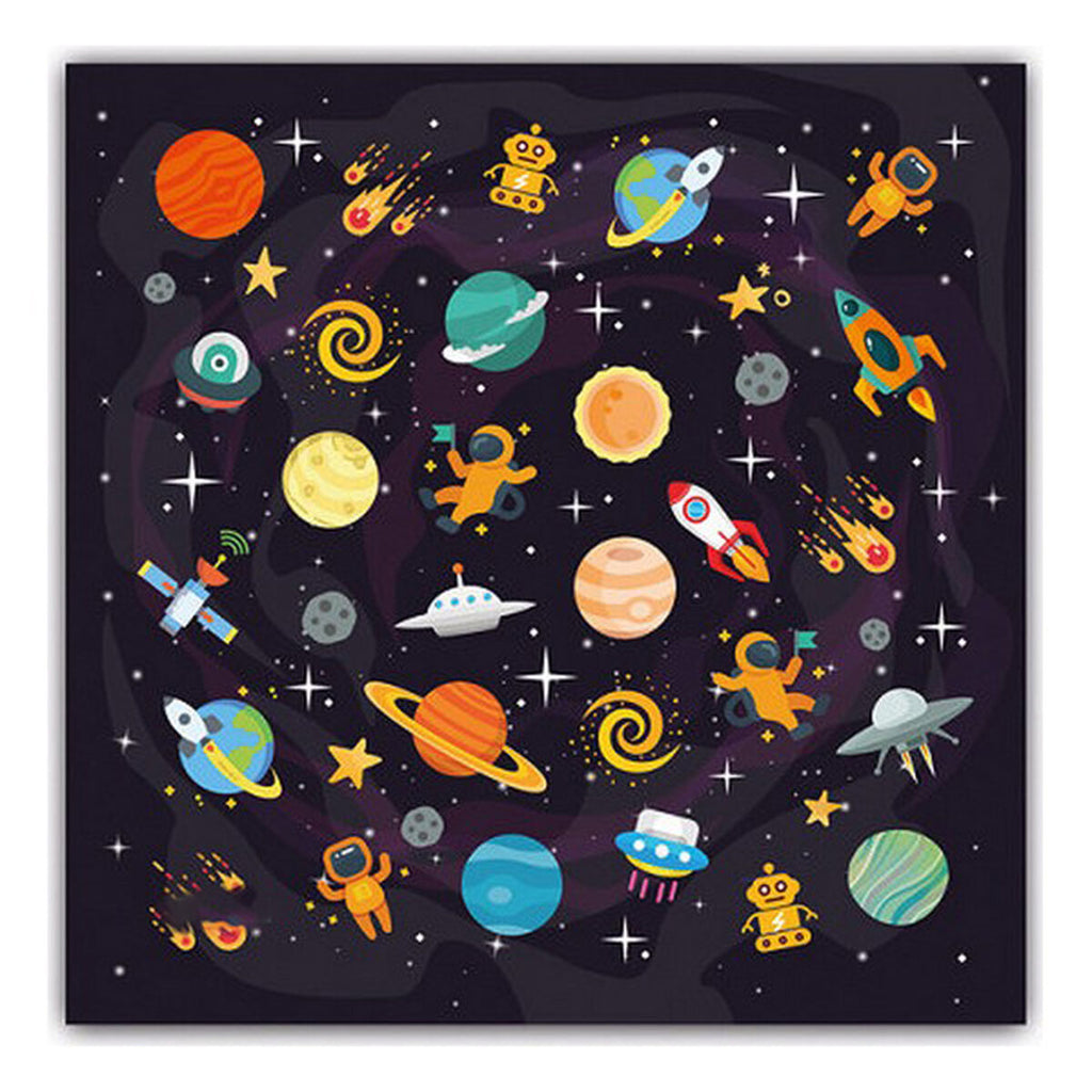 Wiederverwendbare Stoffmaske Space Kinder – 10-12 Years