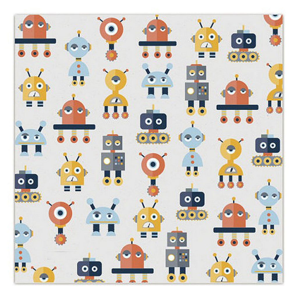 Wiederverwendbare Stoffmaske Kinder-Robot – 6-9 Years