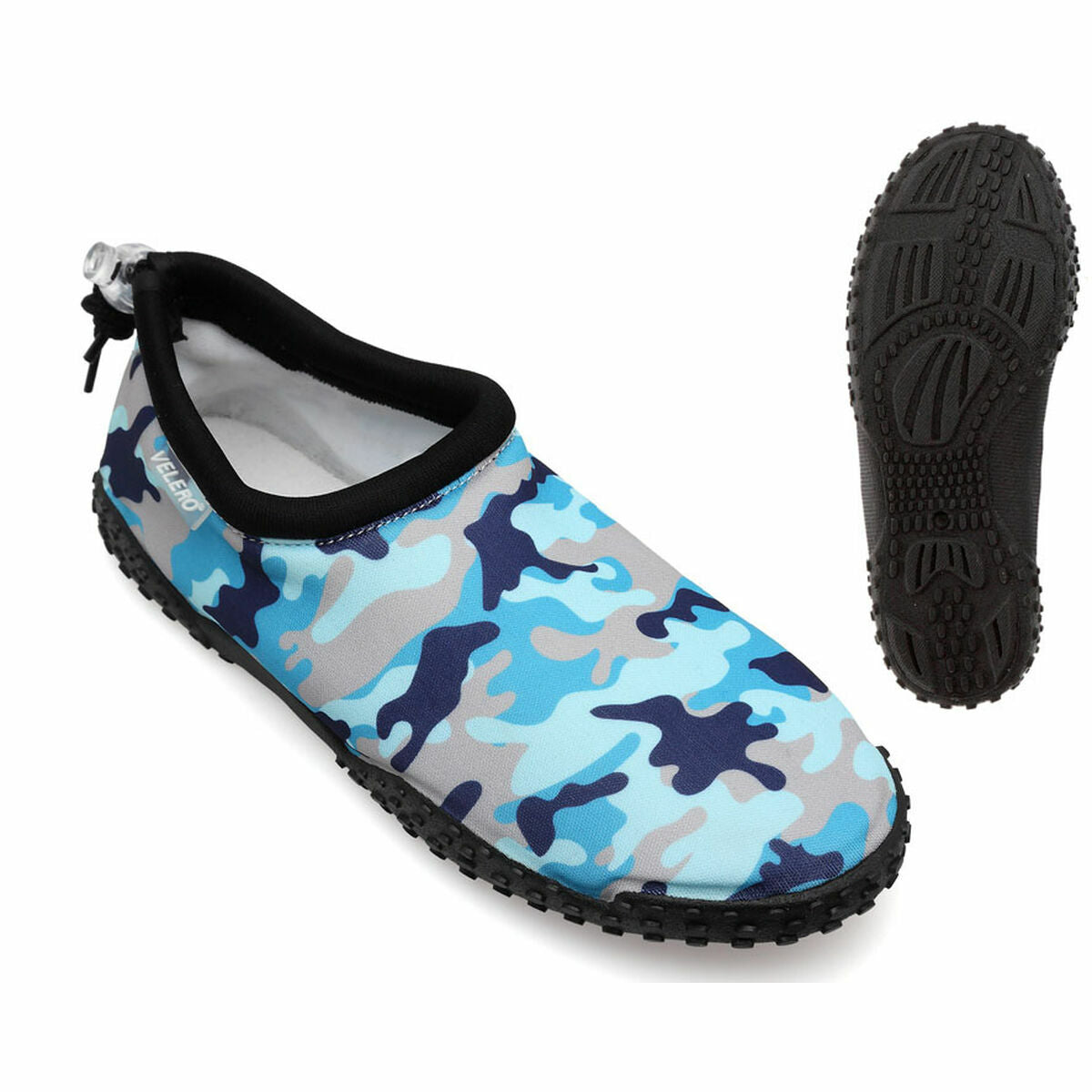 Slippers Camouflage Blau – Produktbild 1