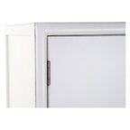 DKD Home Decor Schrank Weiß Gold Metall Pappelholz
