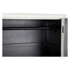 DKD Home Decor Schrank Weiß Gold Metall Pappelholz