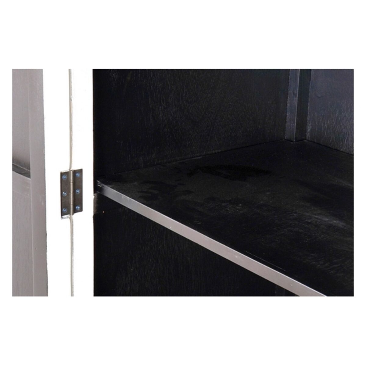 DKD Home Decor Schrank Weiß Gold Metall Pappelholz
