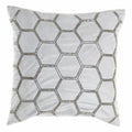 DKD Home Decor Kissen Samt Geometrisch