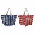 DKD Home Decor Tasche Blau Rot Aluminium Geldbörse