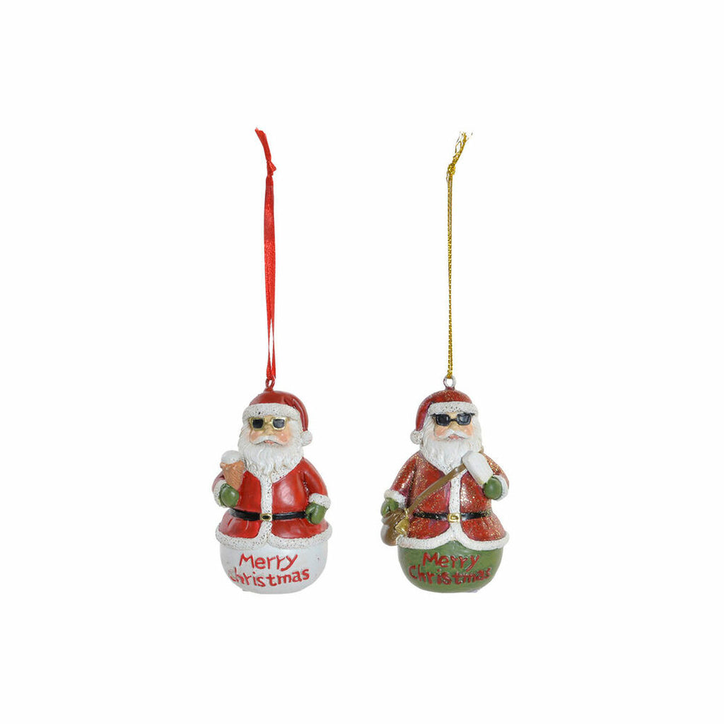 DKD Home Decor Hängedekoration Weihnachten Kunstharz