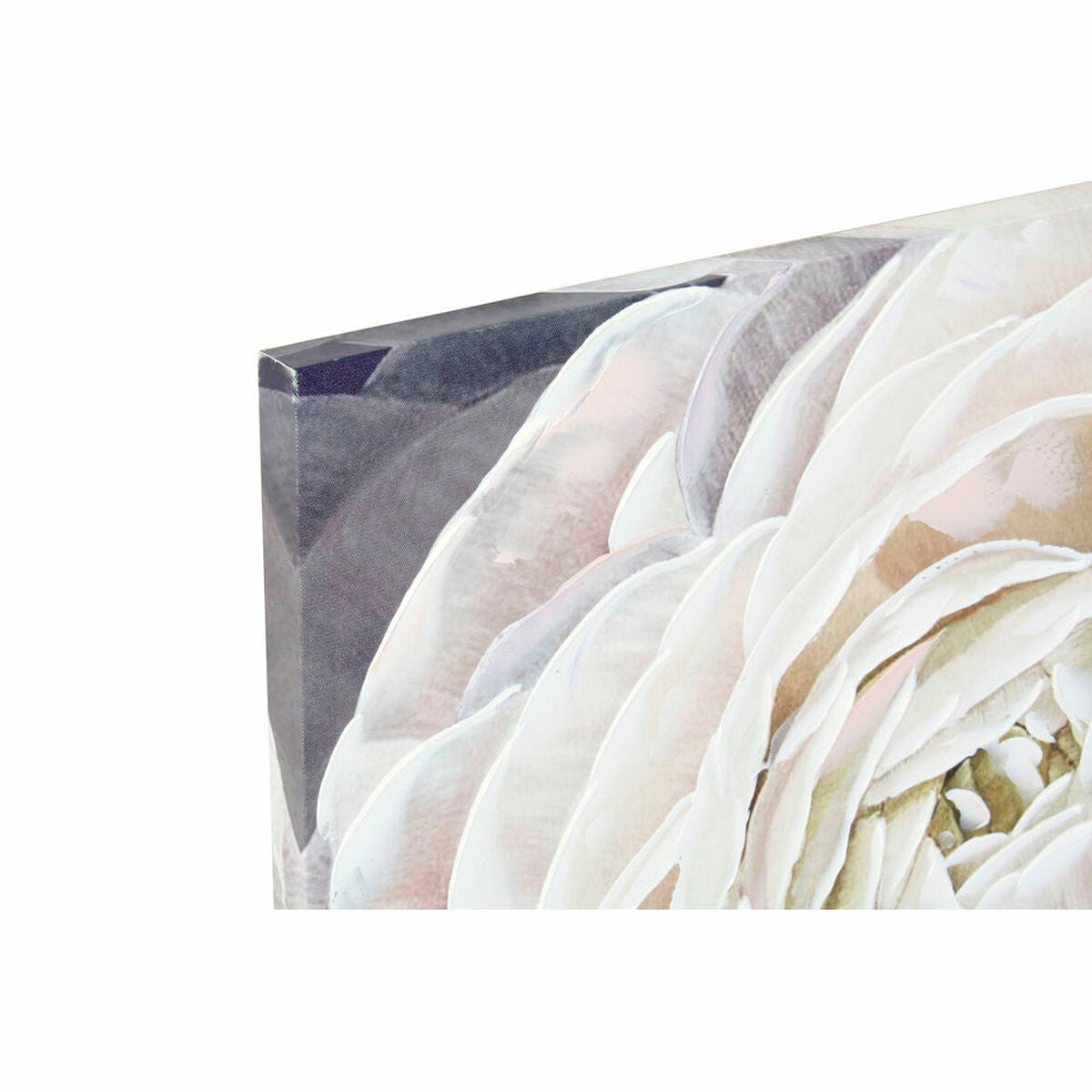DKD Home Decor Leinwandbild MDF Holz Blume