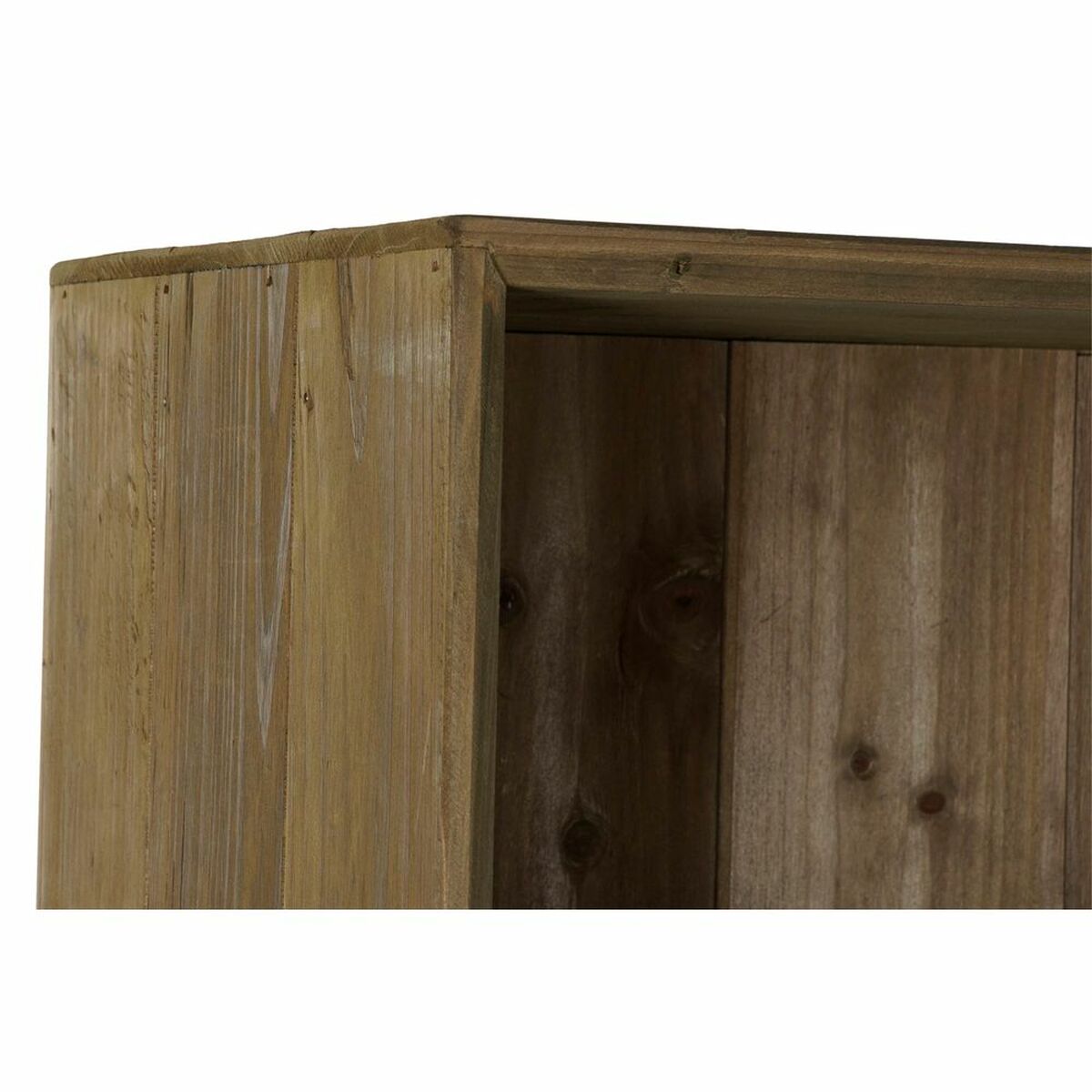 DKD Home Decor Schrank Schwarz Holz Metall Kristall