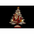 DKD Home Decor Weihnachtskugel Holz – Rot