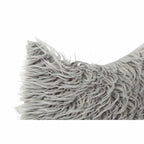 DKD Home Decor Teppich Grau mit Haar