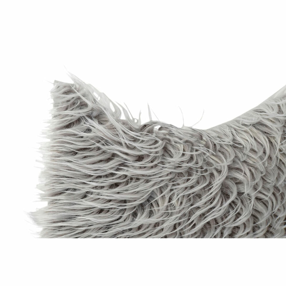 DKD Home Decor Teppich Grau mit Haar
