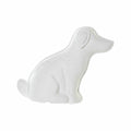 DKD Home Decor Tischlampe 25 x 10 x 19 cm Porzellan Weiß 220 V 25 W