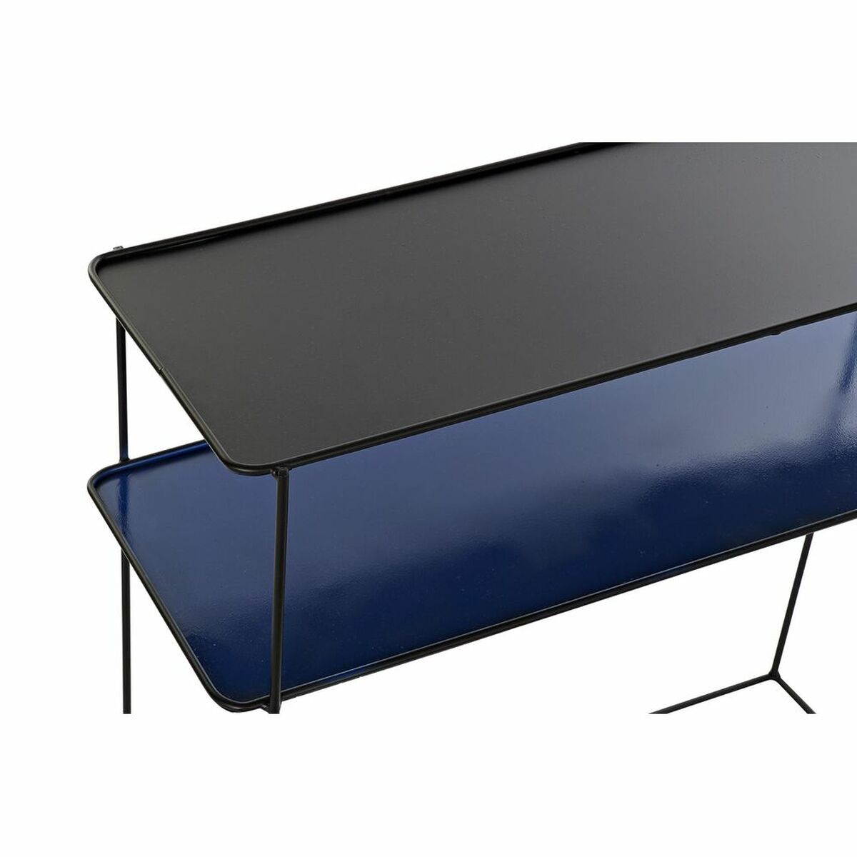 DKD Home Decor Möbelset Blau Schwarz