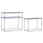 DKD Home Decor Möbelset Blau Schwarz