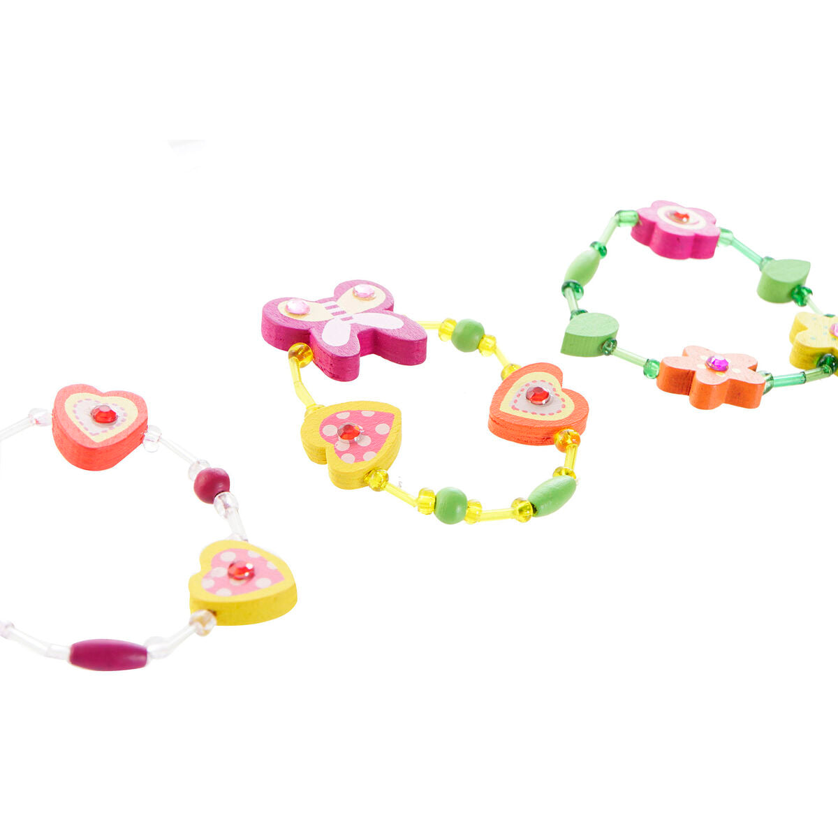 Bracelet DKD Home Decor Mehrfarbig Flowers Kinder's – Produktbild 1