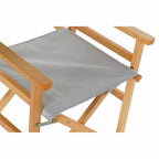 DKD Home Decor Garten Stuhl Grau Natur Kiefernholz