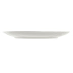 DKD Home Decor Flacher Teller Blumen Porzellan