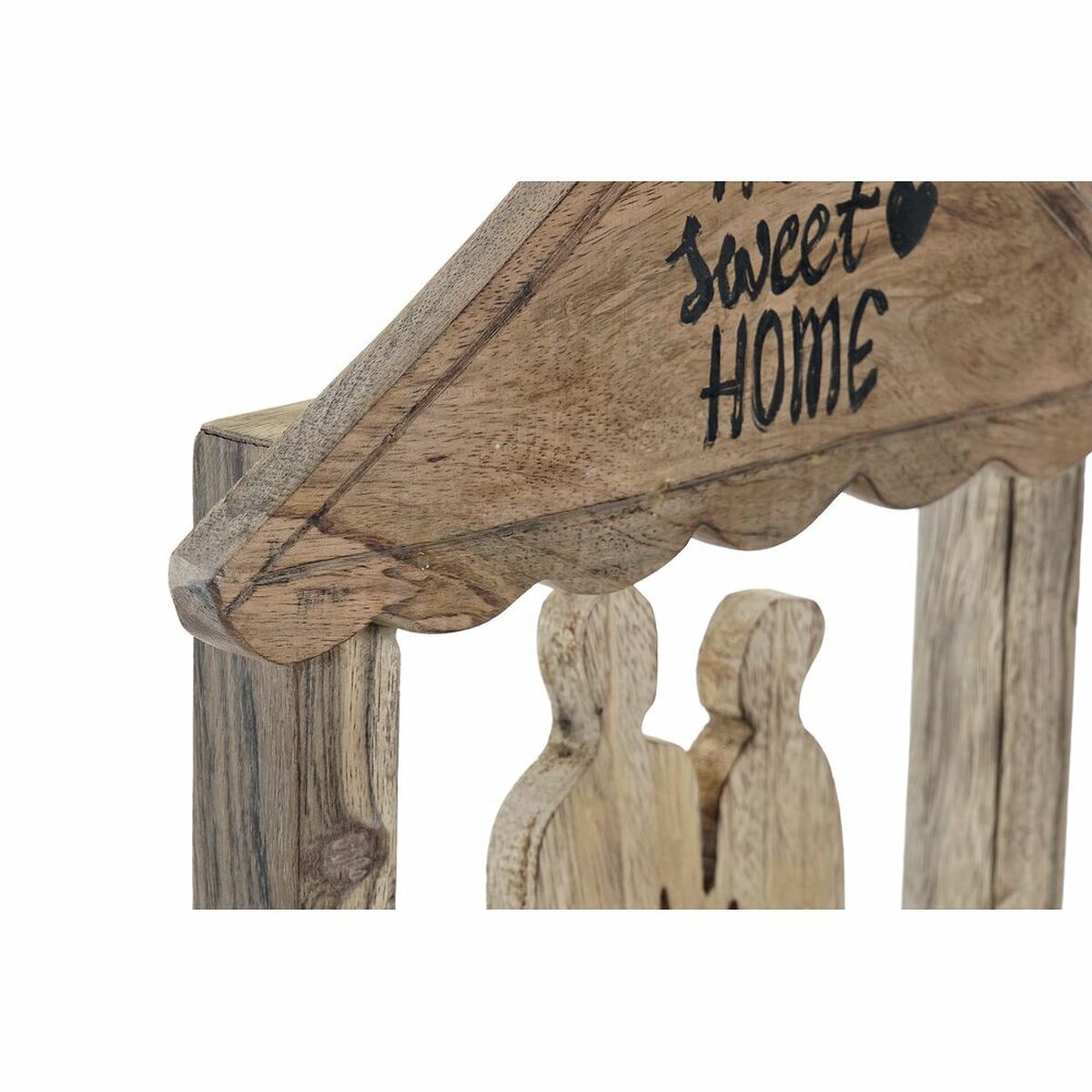 DKD Home Decor Dekofigur Braun Mango Holz Modern Family
