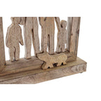 DKD Home Decor Dekofigur Braun Mango Holz Modern Family