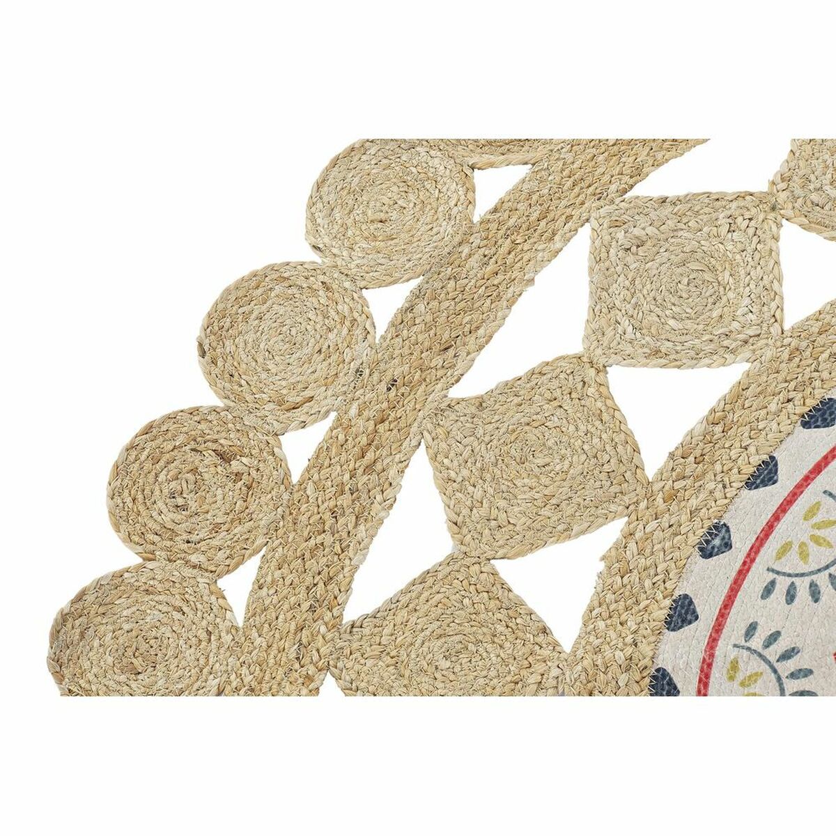 DKD Home Decor Teppich Braun Mehrfarbig