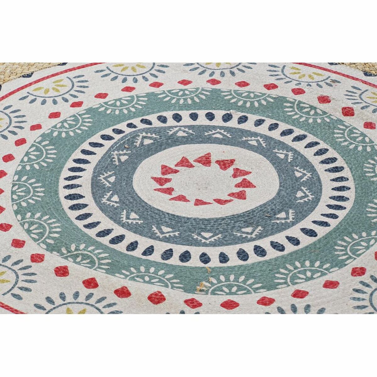 DKD Home Decor Teppich Braun Mehrfarbig