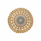 DKD Home Decor Teppich Braun Mehrfarbig