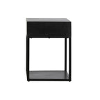 DKD Home Decor Nightstand Gold Schwarz Metall Holz