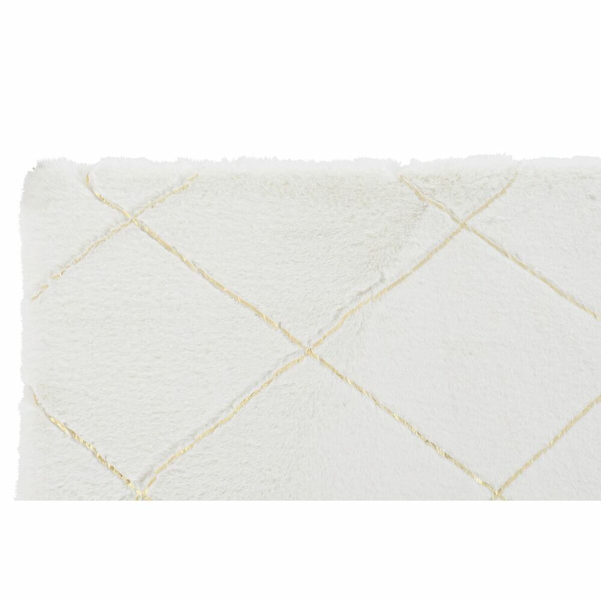 DKD Home Decor Teppich Weiß Modern