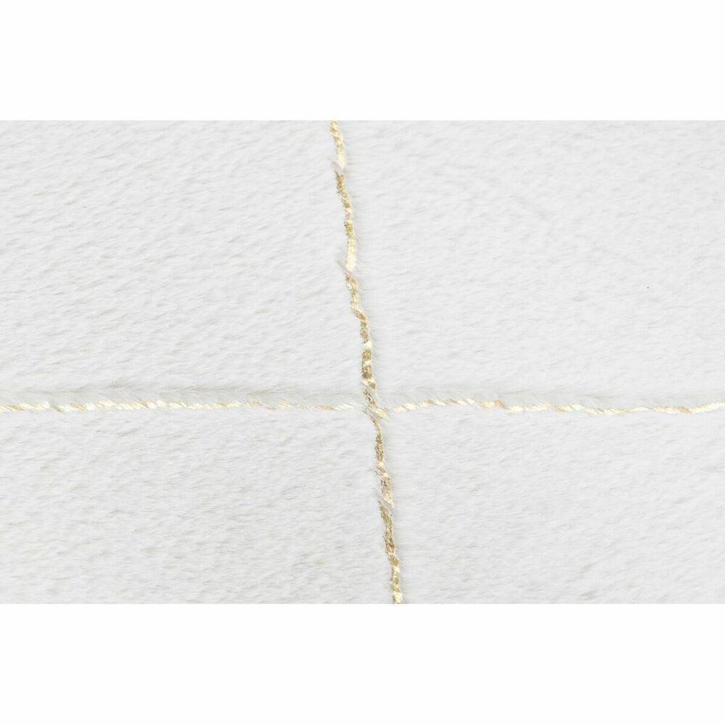 DKD Home Decor Teppich Weiß Modern