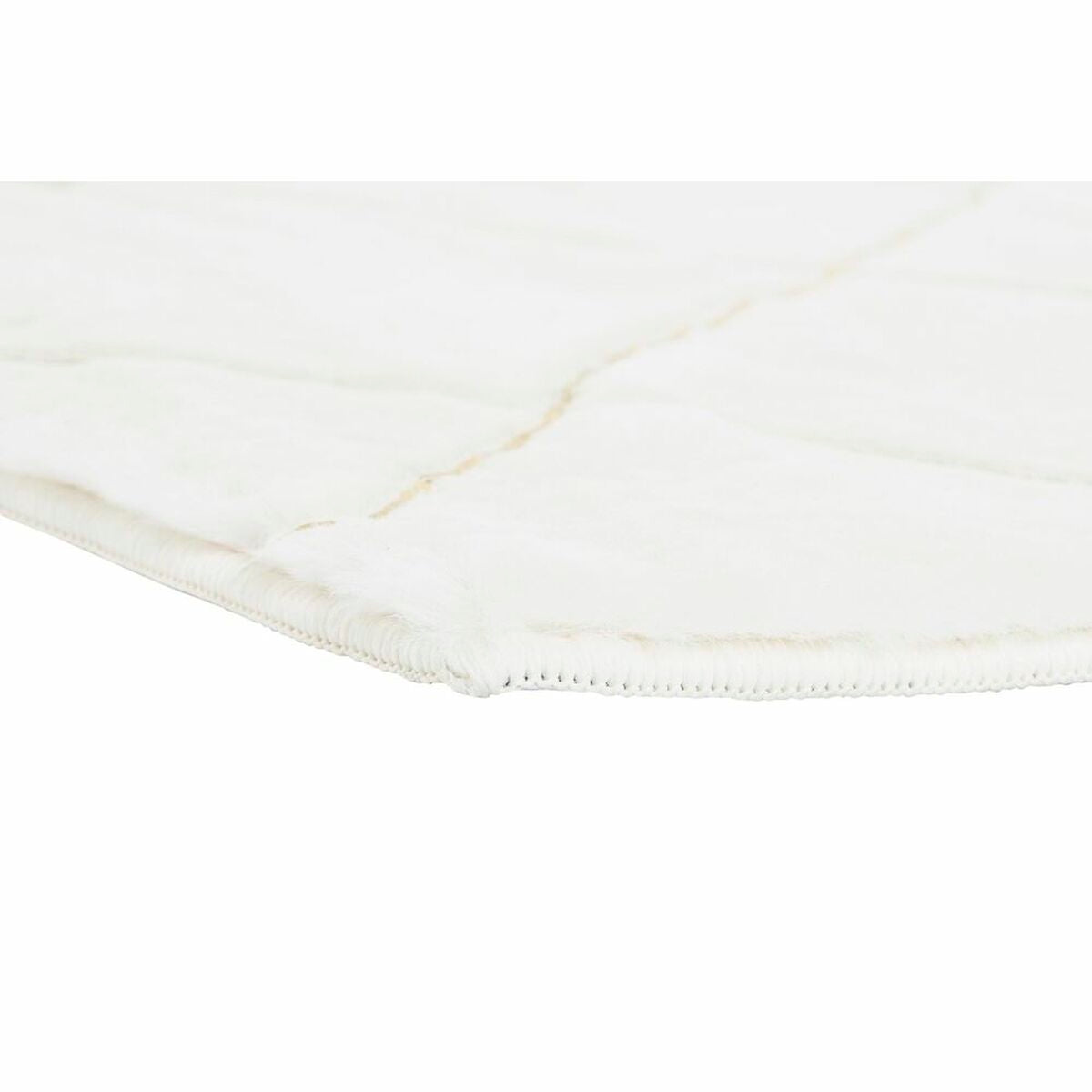 DKD Home Decor Teppich Weiß Modern