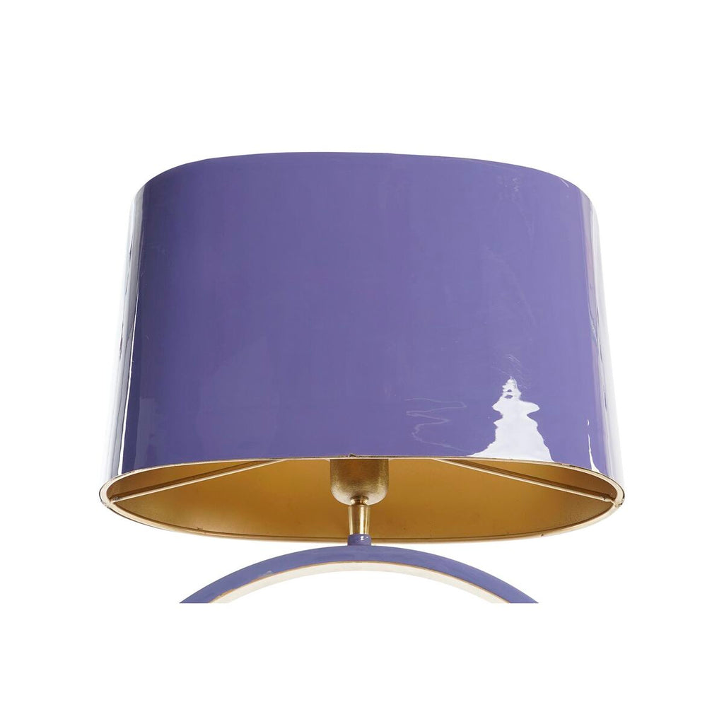 DKD Home Decor Tischlampe Blau Eisen 50 W