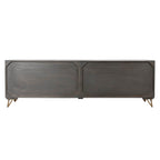 DKD Home Decor TV furniture Metall Braun Mango Holz 160 x 40 x 50 cm