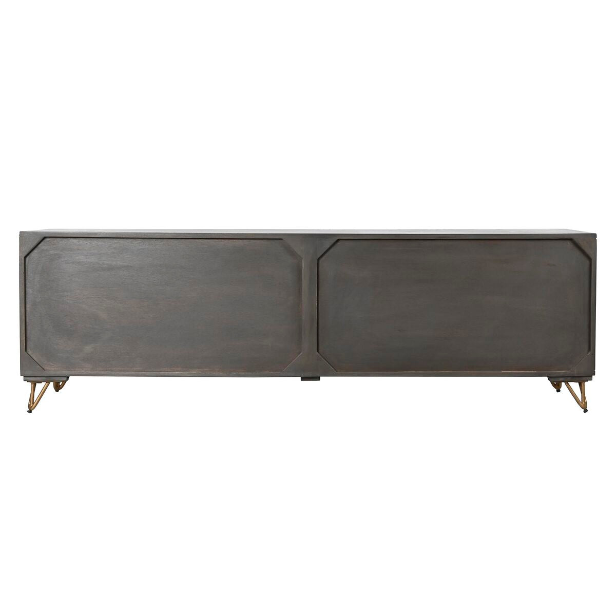 DKD Home Decor TV furniture Metall Braun Mango Holz 160 x 40 x 50 cm