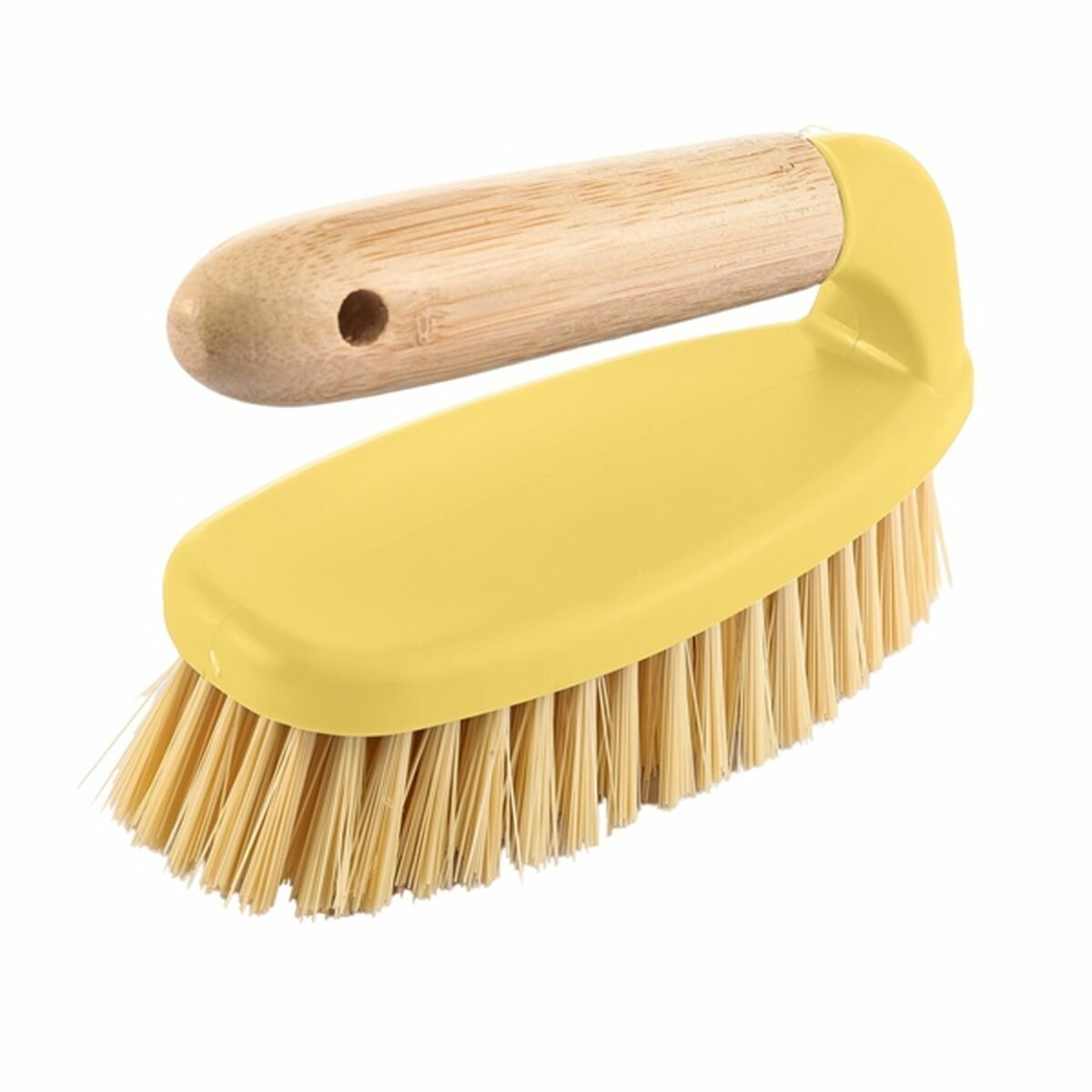 Cleaning Brush DKD Home Decor Natural Bamboo PE – Produktbild 1