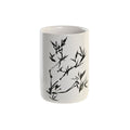 DKD Home Decor Zahnbürste Halter Weiß Schwarz Gummi Holz Stoneware