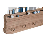 Wandhalterunged Mantel hanger DKD Home Decor MDF Holz (34,5 x 1,5 x 21,5 cm)