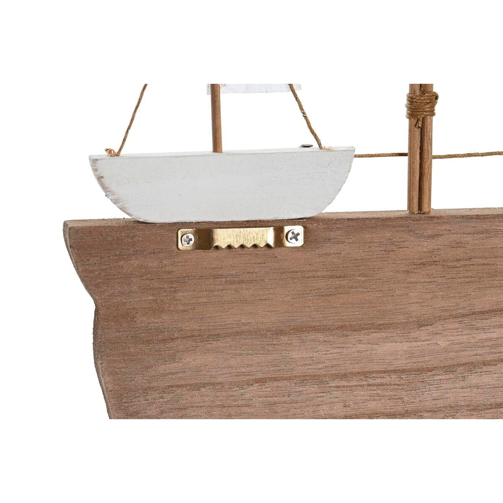Wandhalterunged Mantel hanger DKD Home Decor MDF Holz (34,5 x 1,5 x 21,5 cm)