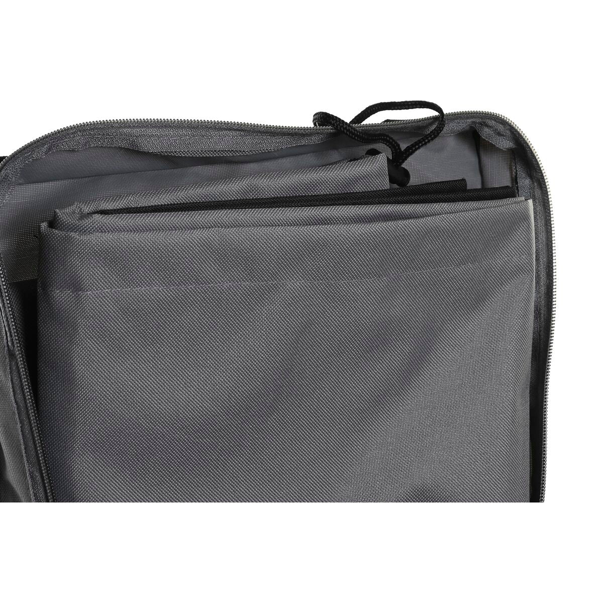 DKD Home Decor Stuhl Abdeckung Schwarz Dunkelgrau